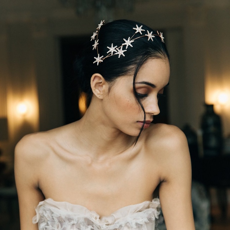 اكسسوارات شعر للعروس