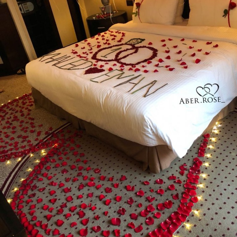 تنسيق احتفال عروسين من عبير الزهراني