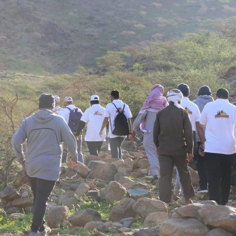 اعلان فعالية هايكنج السعودية