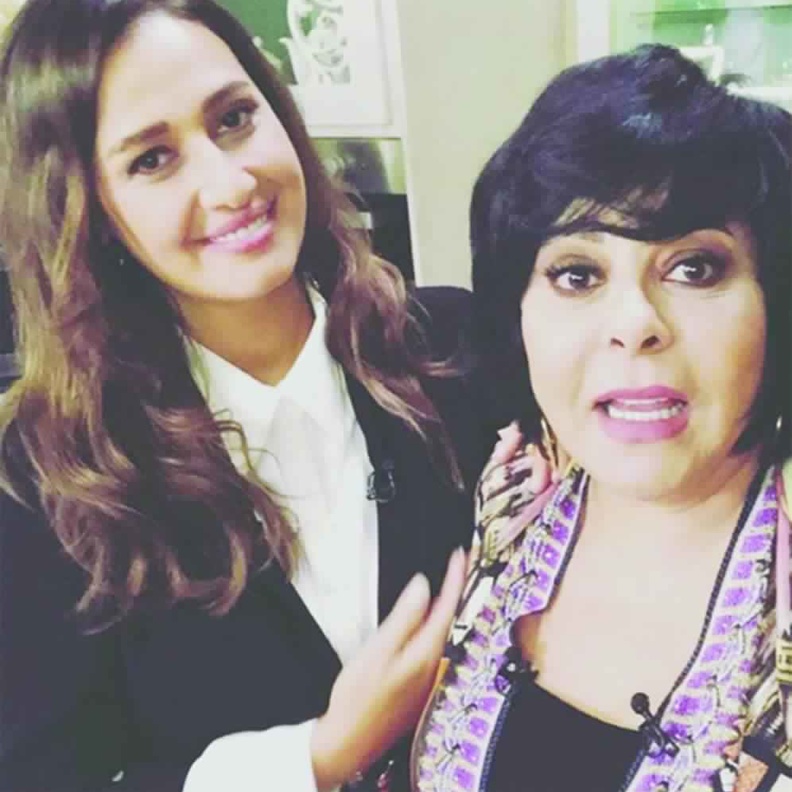 حلا شيحة وإسعاد يونس 