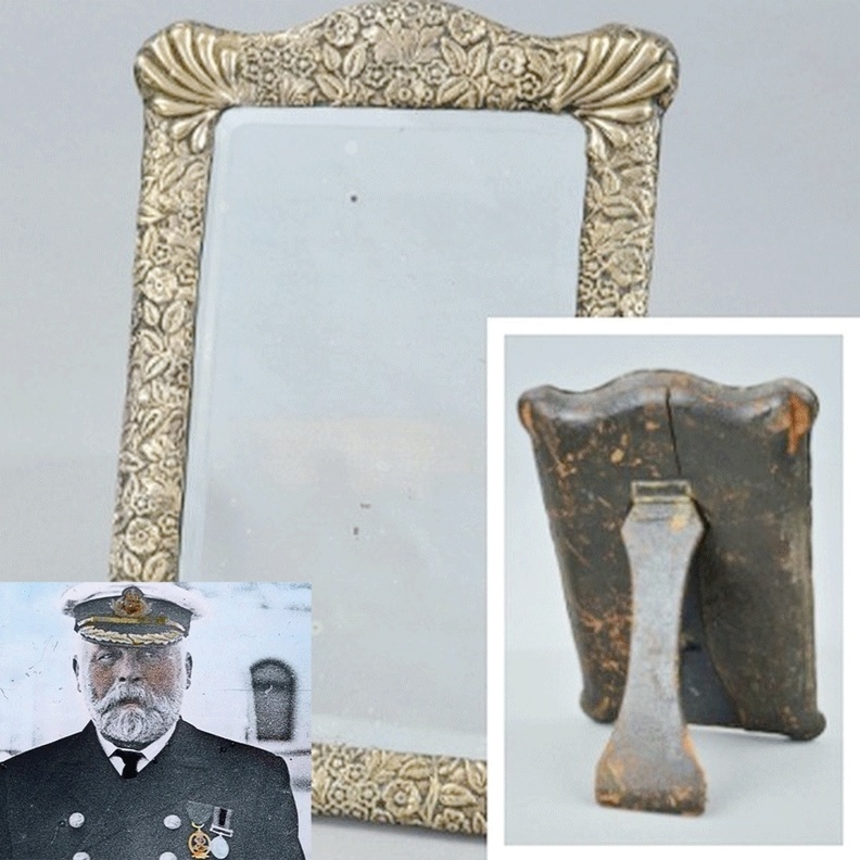 عرض مرآة قبطان سفينة تيتانيك للبيع في مزاد علني