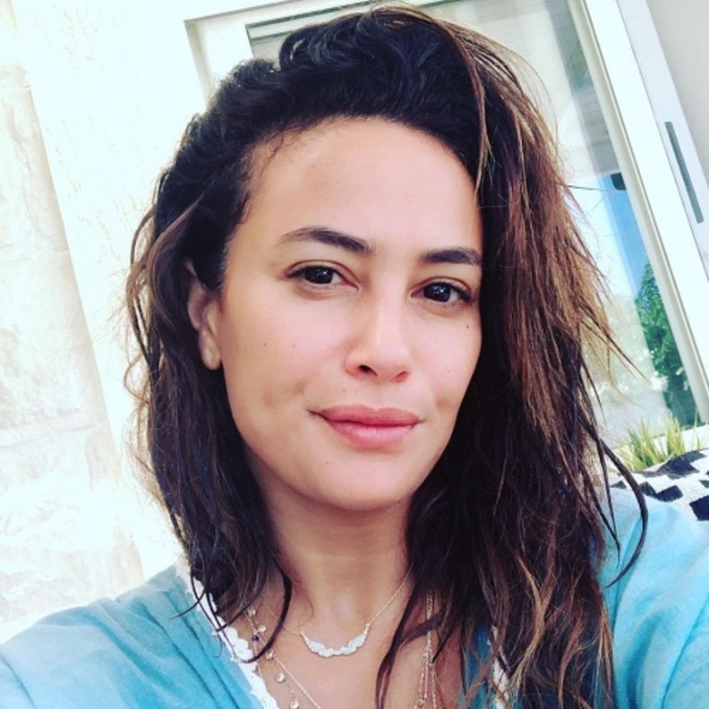 هند صبري بملامح جميلة بدون مكياج