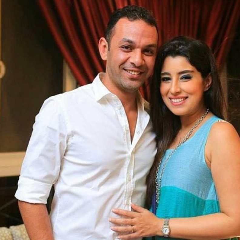 أيتن عامر وزوجها