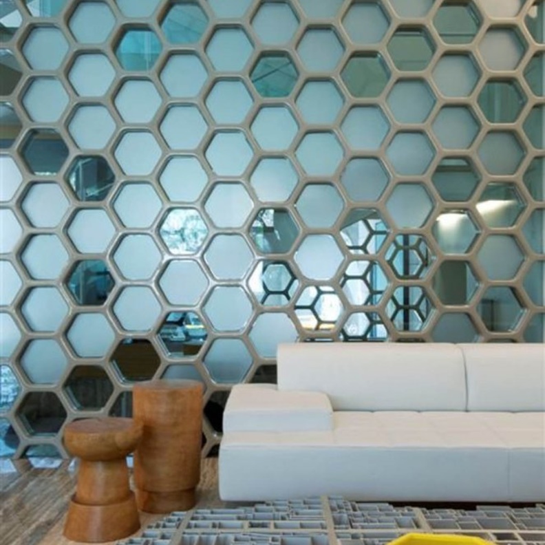 تصاميم جبسية ثلاثية الأبعاد لجدار غرفة النوم العصرية