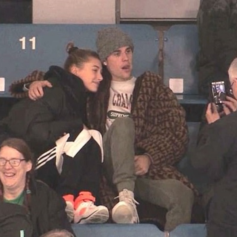 جاستن بيبر وهايلي بالدوين