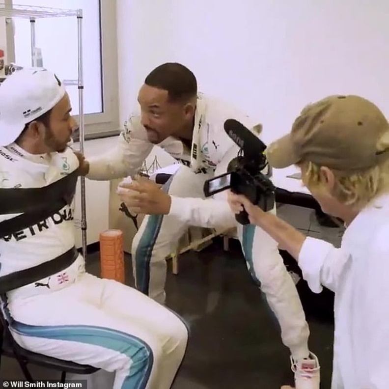 ويل سميث ولويس هاميلتون