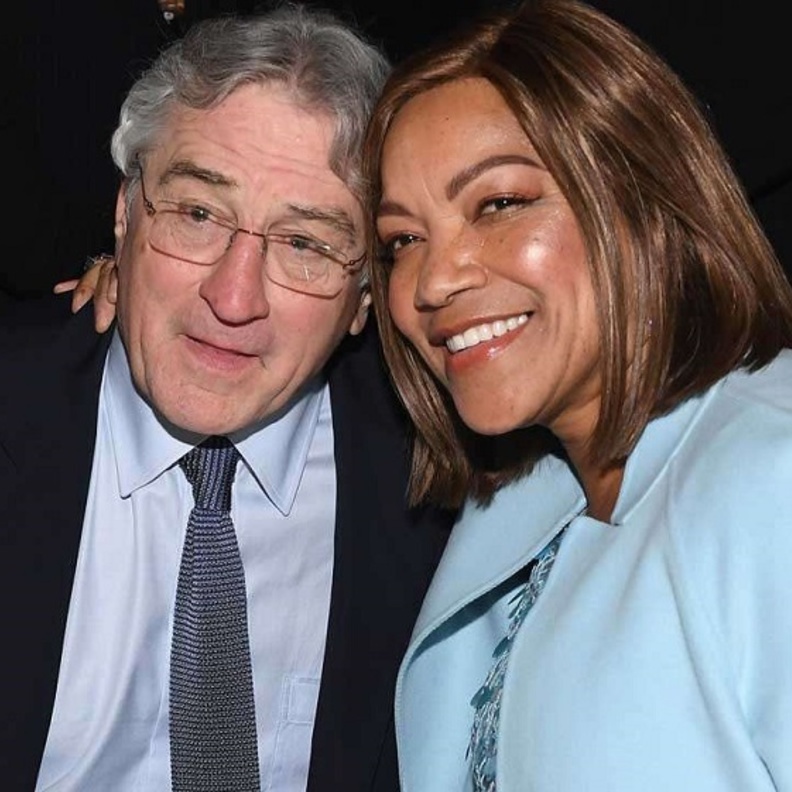 روبرت دي نيرو وزوجته