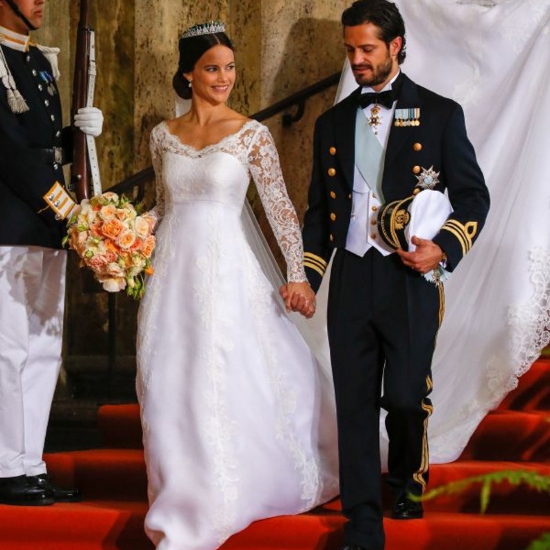 ميغان ماركل بفستان الزفاف