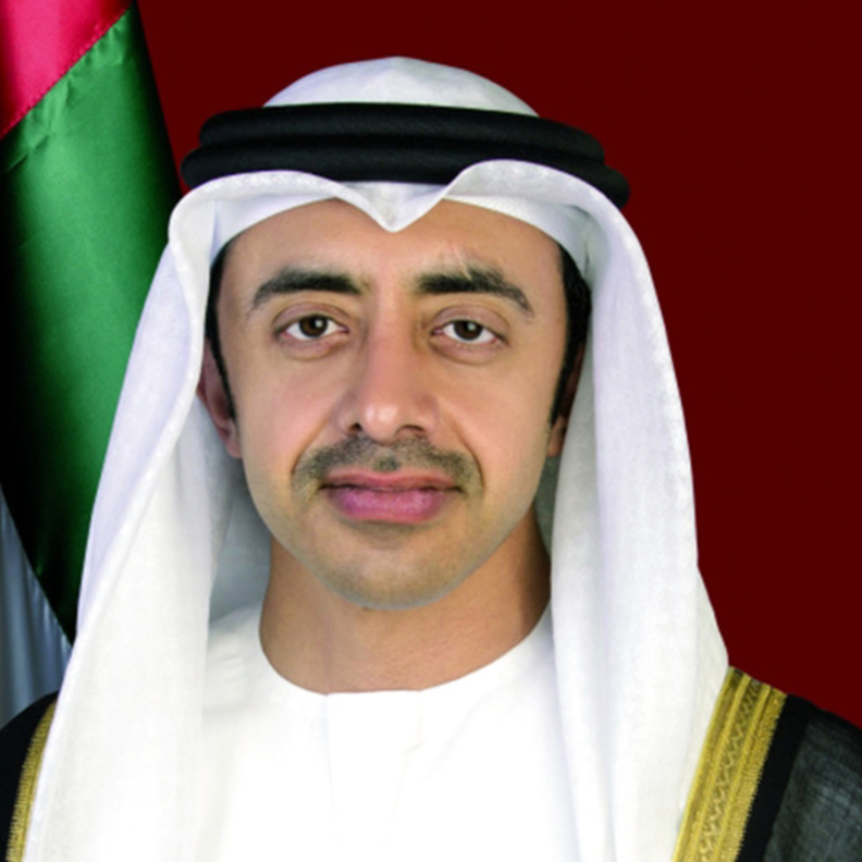 سمو الشيخ عبدالله بن زايد آل نهيان وزير الخارجية والتعاون الدولي