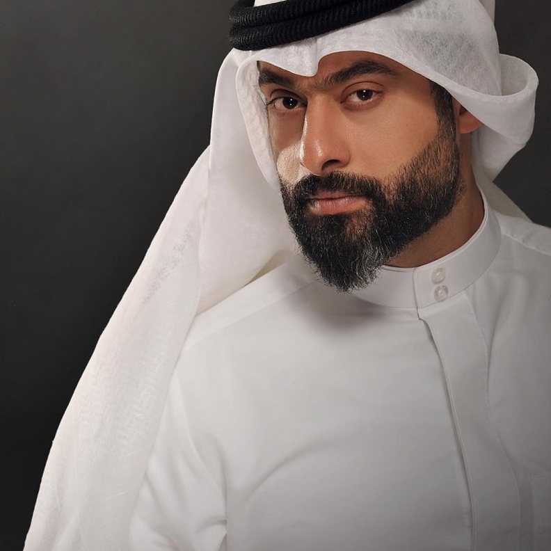 الفنان حسين المهدي ووالده