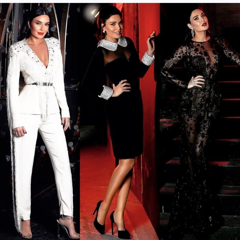 ‎3 ‎‏ إطلالات موفقة لسيرين عبدالنور في حفل ديو المشاهير