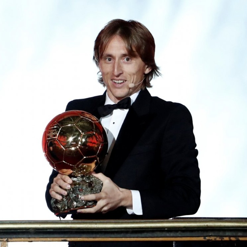 لوكا مودريتش فاز بكل الجوائز الرياضية المرموقة هذا العام