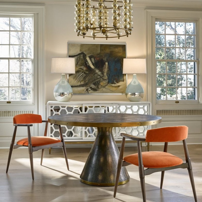 ديكور كلاسيك يبرز جمال الأسلوب المودرن لأثاث غرفة الطعام