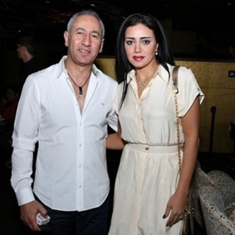 رانيا يوسف وطليقها طارق عزب 