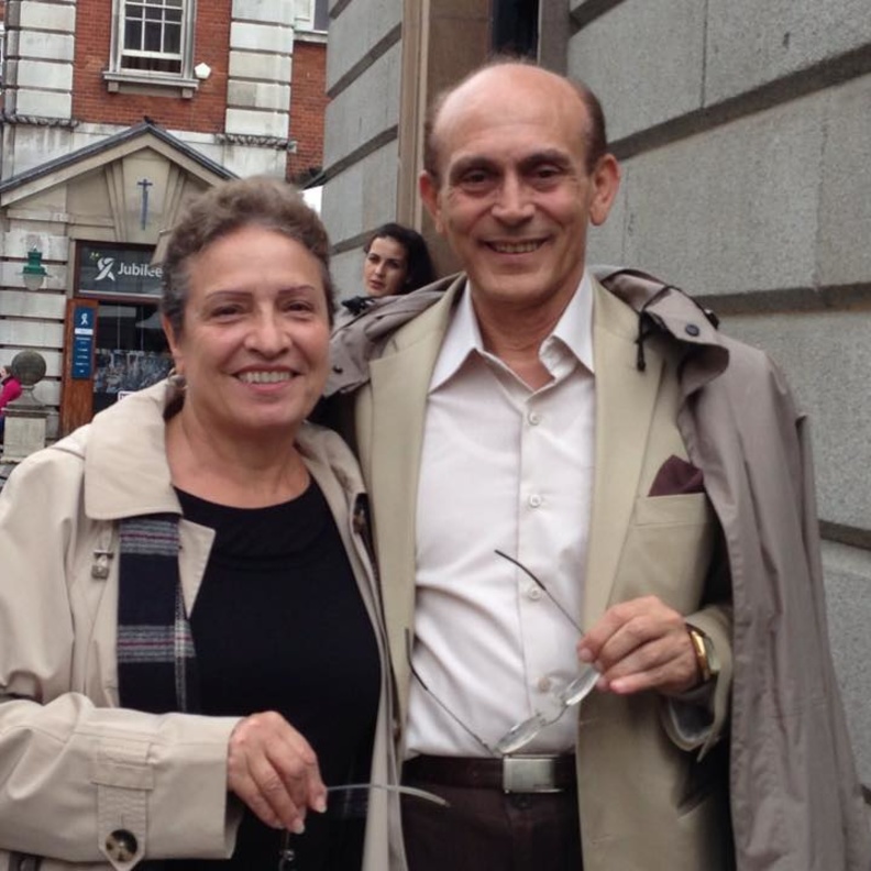 محمد صبحي وزوجته الراحلة