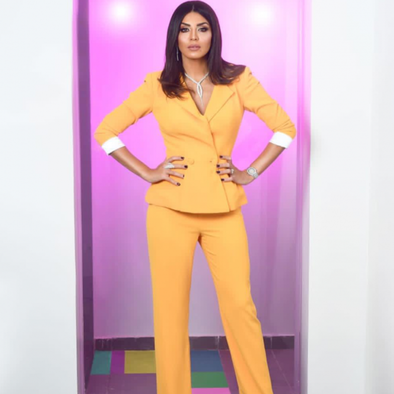  جمال ساحر للنجمة أمل بوشوشة