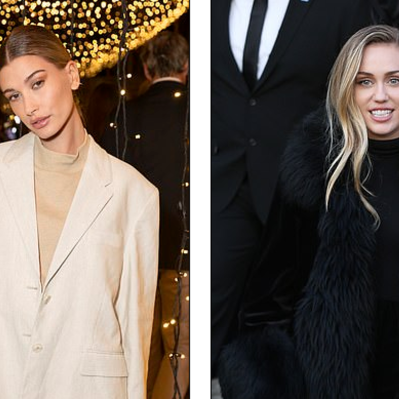 مايلي سايرس و هايلي بالدوين