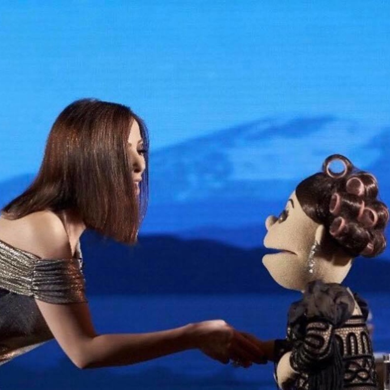 أبلة فاهيتا ووفاء الكيلاني