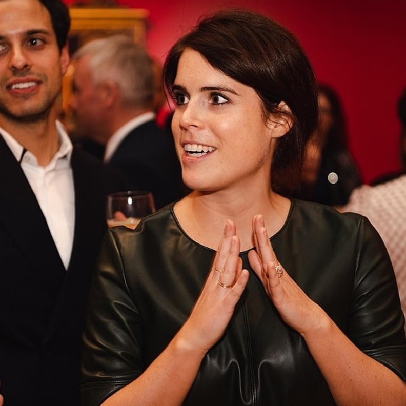 الأميرة يوجين ألقت كلمة في حفل استقبال غاليري الملكة