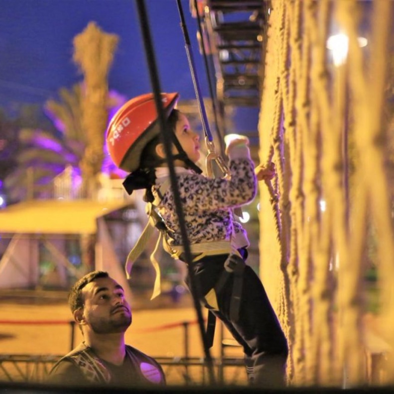 الاطفال في فعاليات الفورملا 