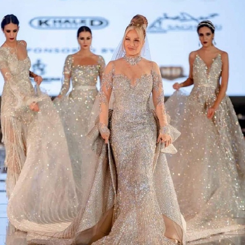 فستان نيكول سابا بقيمة 10 مليون دولار.