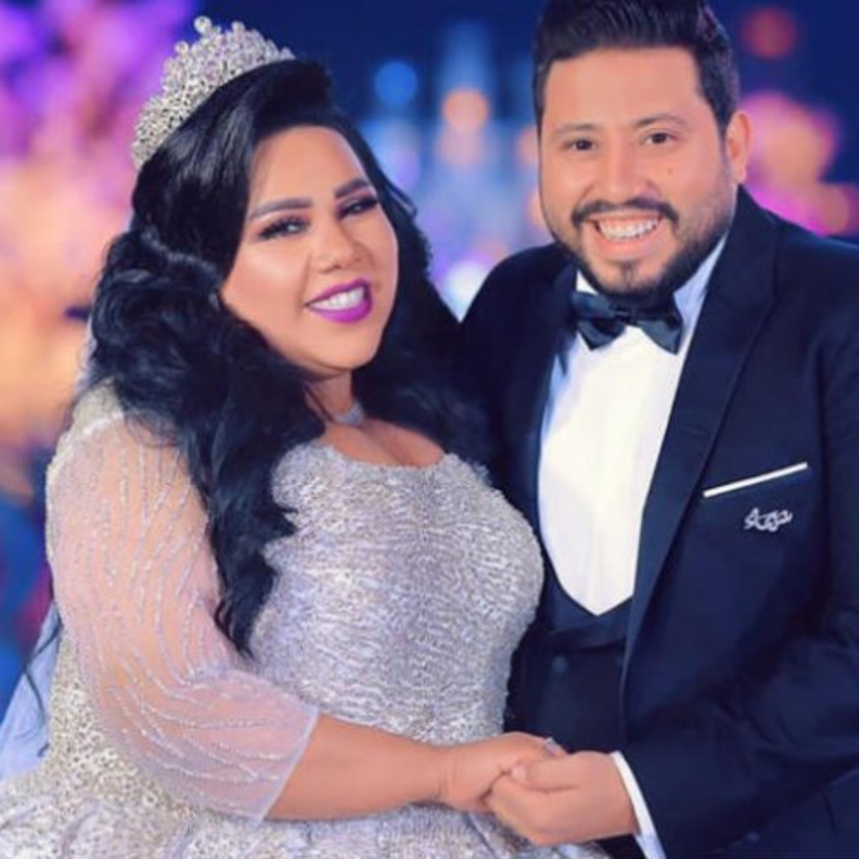 شيماء سيف وزوجها 