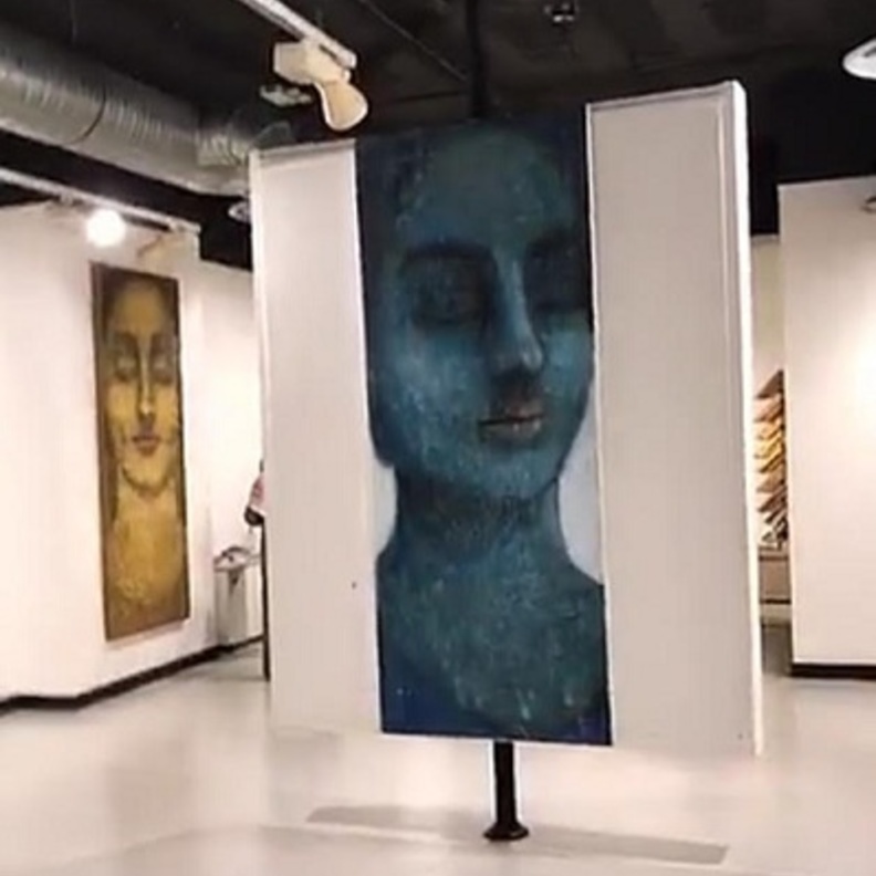 انطلاق المعرض الشخصي الأول للتشكيلية موضي مصلح 