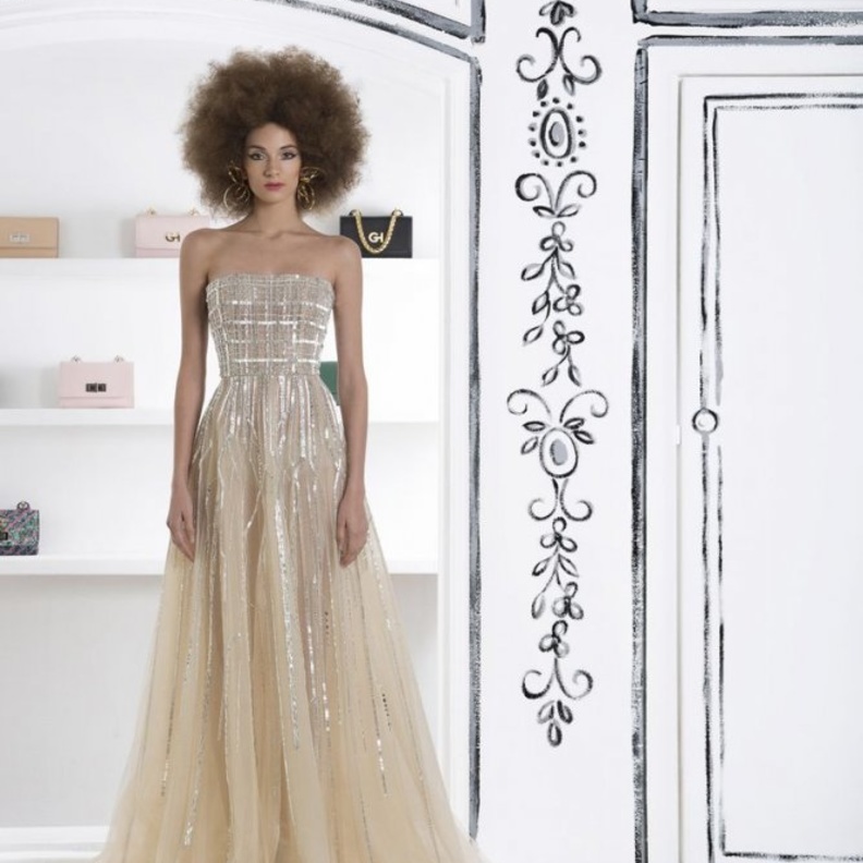  georges hobeika فستان من