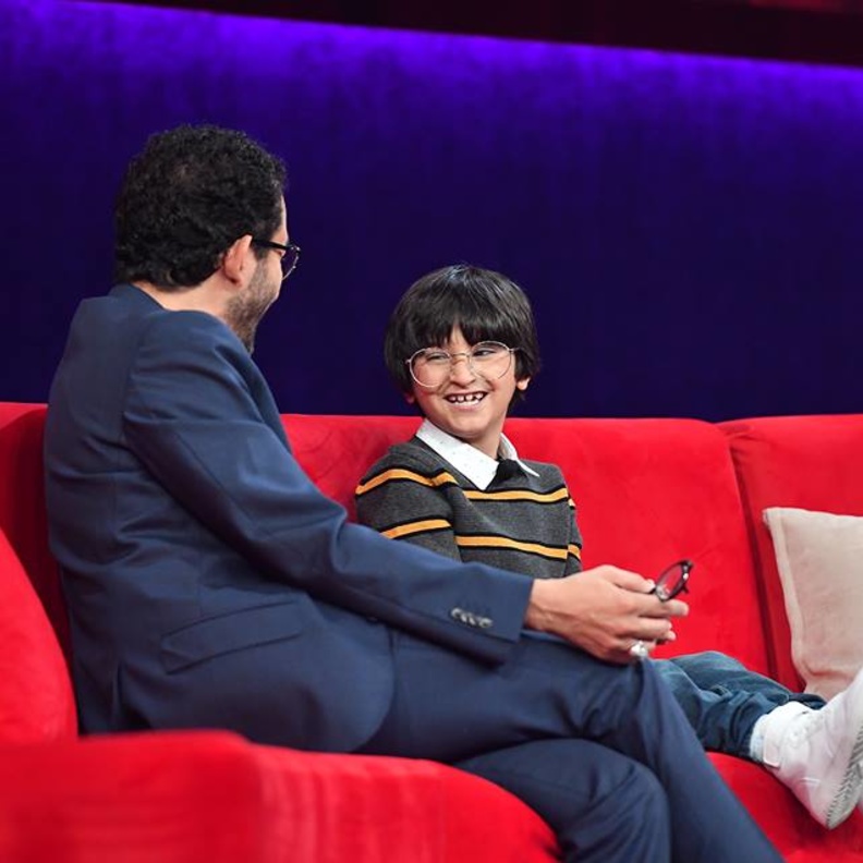 أحمد حلمي وشبيه هاري بوتر 