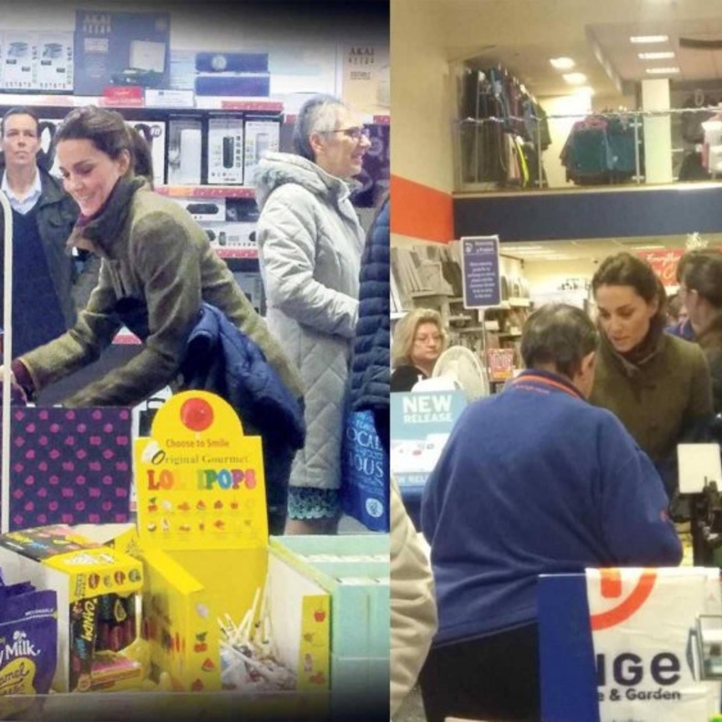 كيت ميدلتون تتسوق من محل للبضائع المخفضة