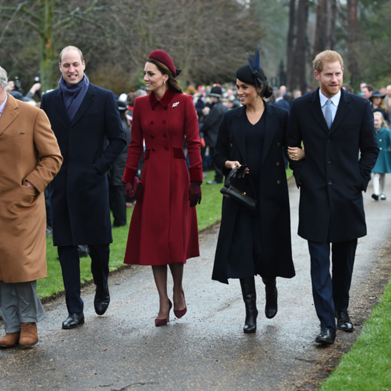  أفراد العائلة المالكة الذين ظهروا اليوم بصحبة الملكة