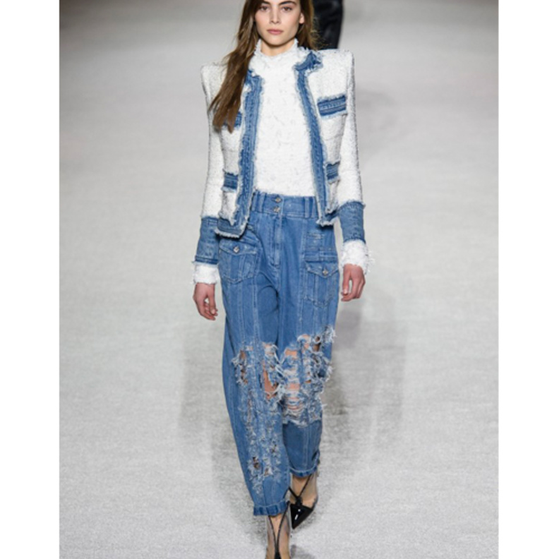 احدث قصات البنطلون الجينز الحيوي للشباب من Balmain