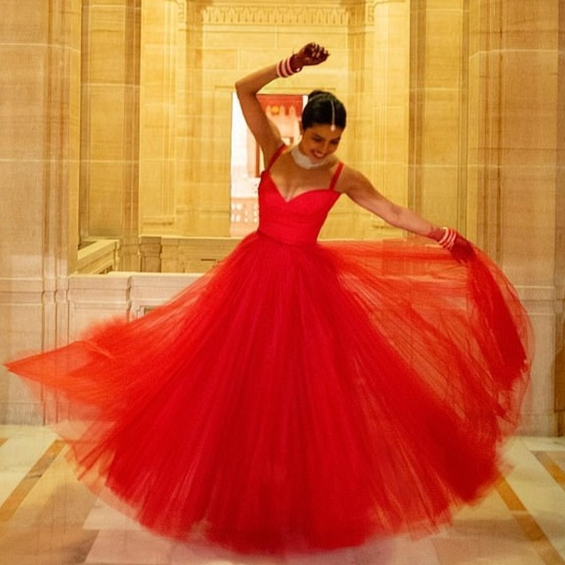 احتفالات زفاف النجمة الهندية بريانكا تشوبرا على المغني الأمريكي نيك جوناس