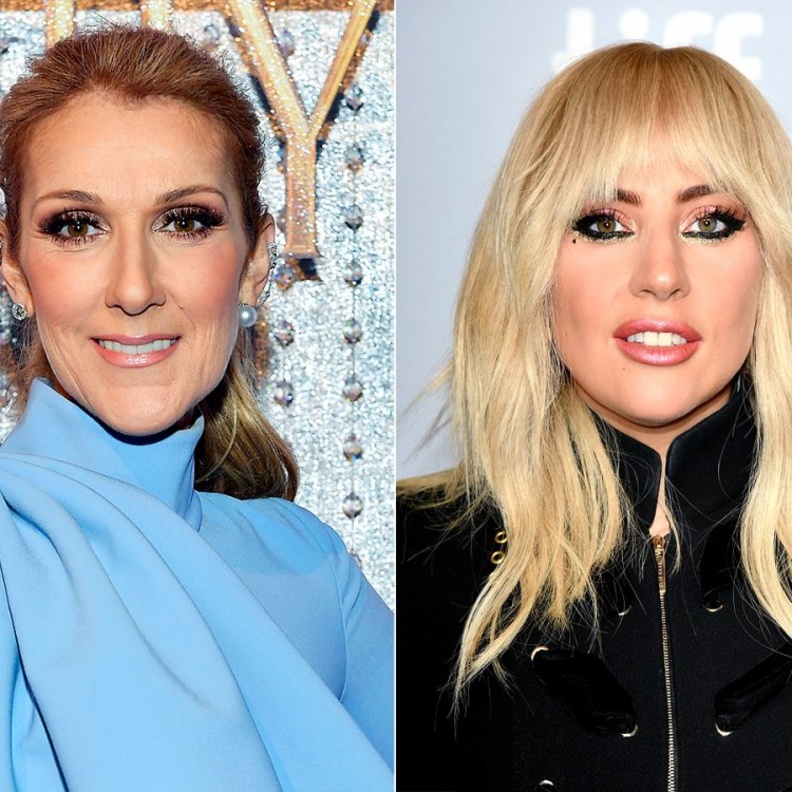 سيلين ديون وليدي جاجا