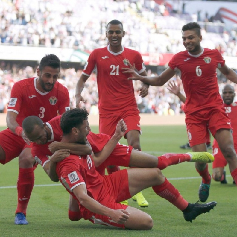الأردن وأول فوز عربي