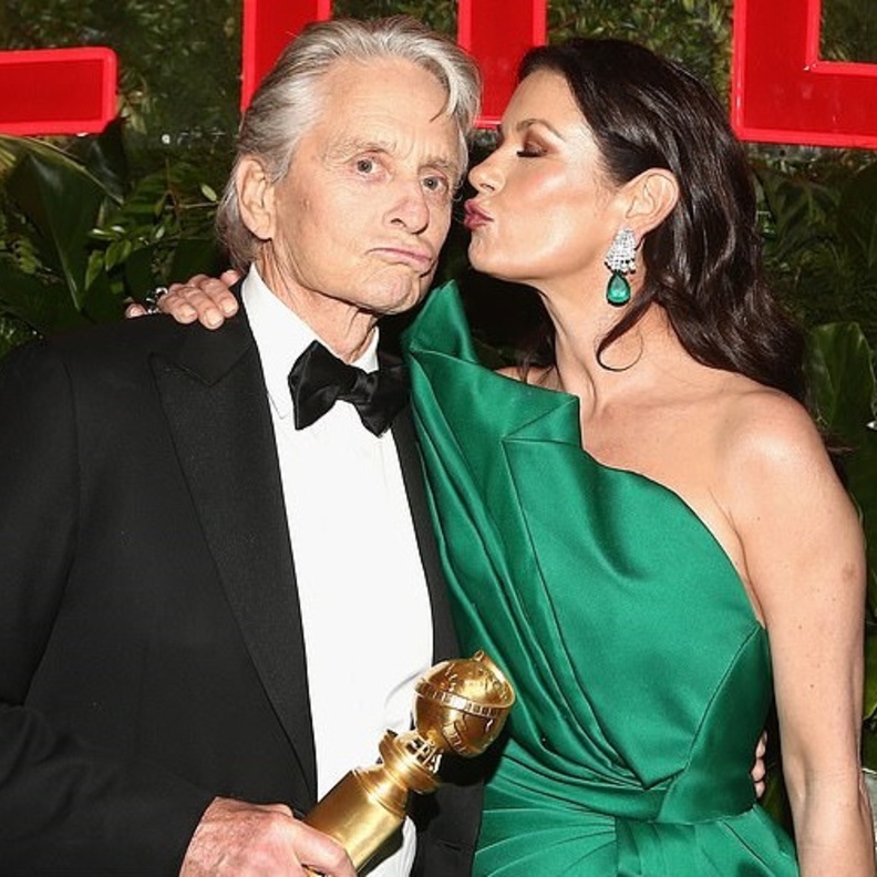 مايكل دوجلاس وكاثرين زيتا جونز