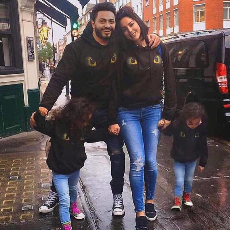 اسرة تامر حسني