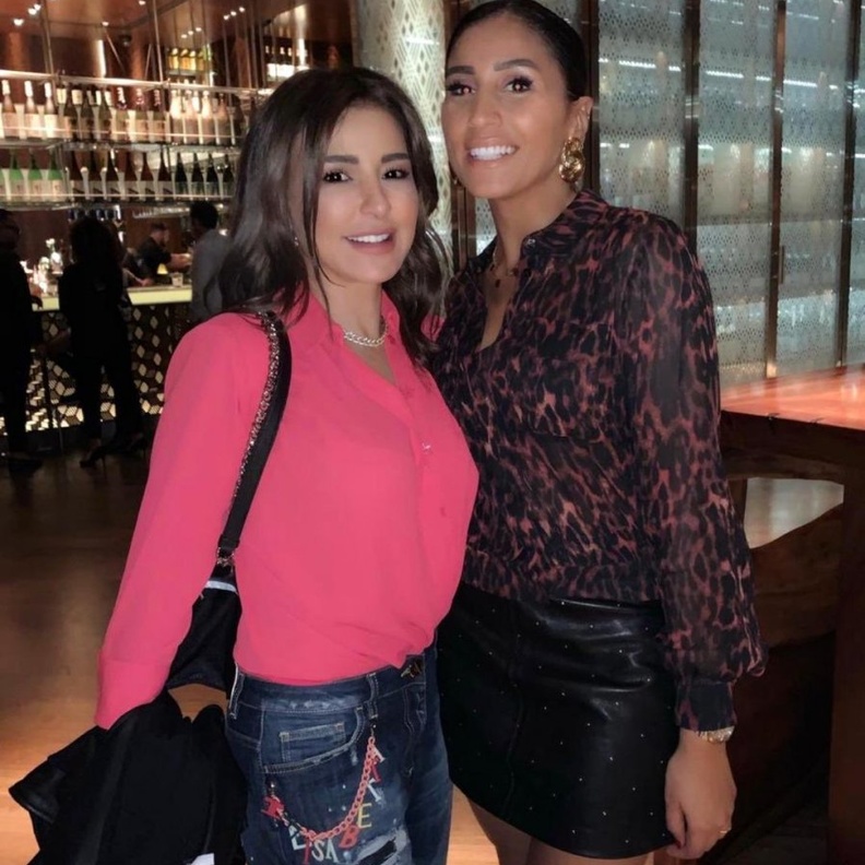 ماغي بو غصن ودينا الشربيني