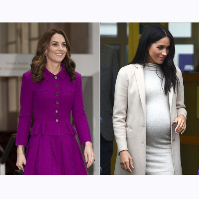 من تفوّقت في إطلالتها، كيت ميدلتون أم ميغان ماركل