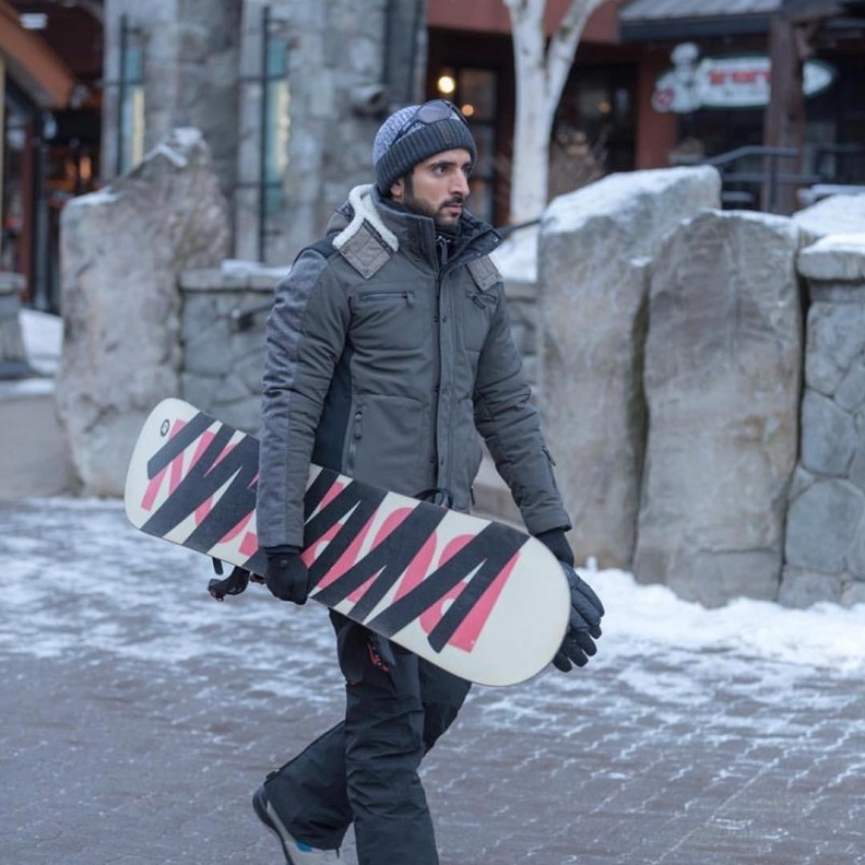 فزاع في رحلة تزلج بين ثلوج كندا