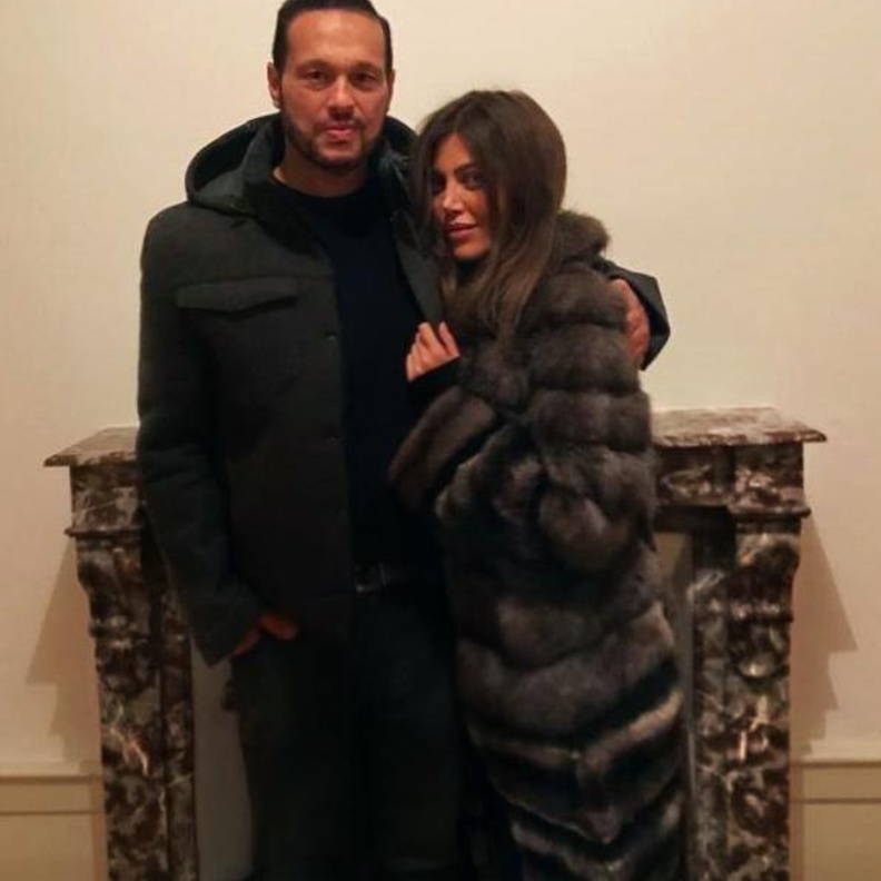 ريهام حجاج ورجل الاعمال محمد حلاوة