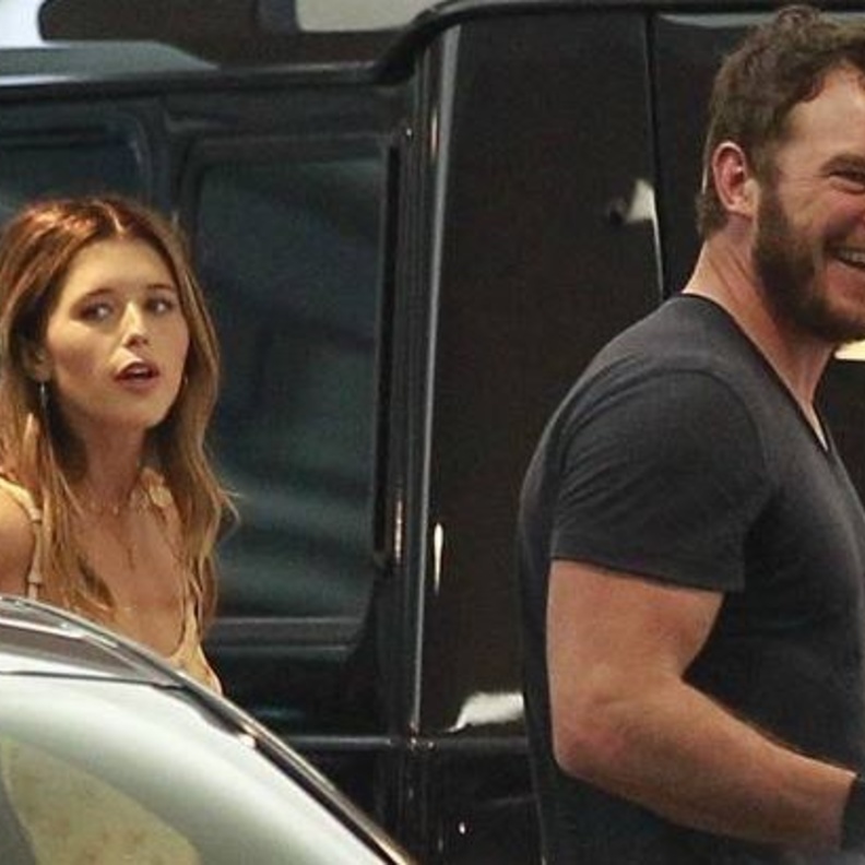 كريس برات وموعد  مع كاثرين شوارزنيجر