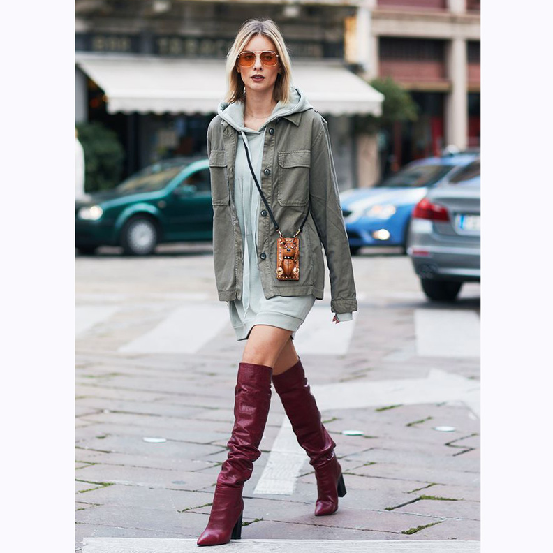  اختاري البوت الطويل مع مختلف التنسيقات