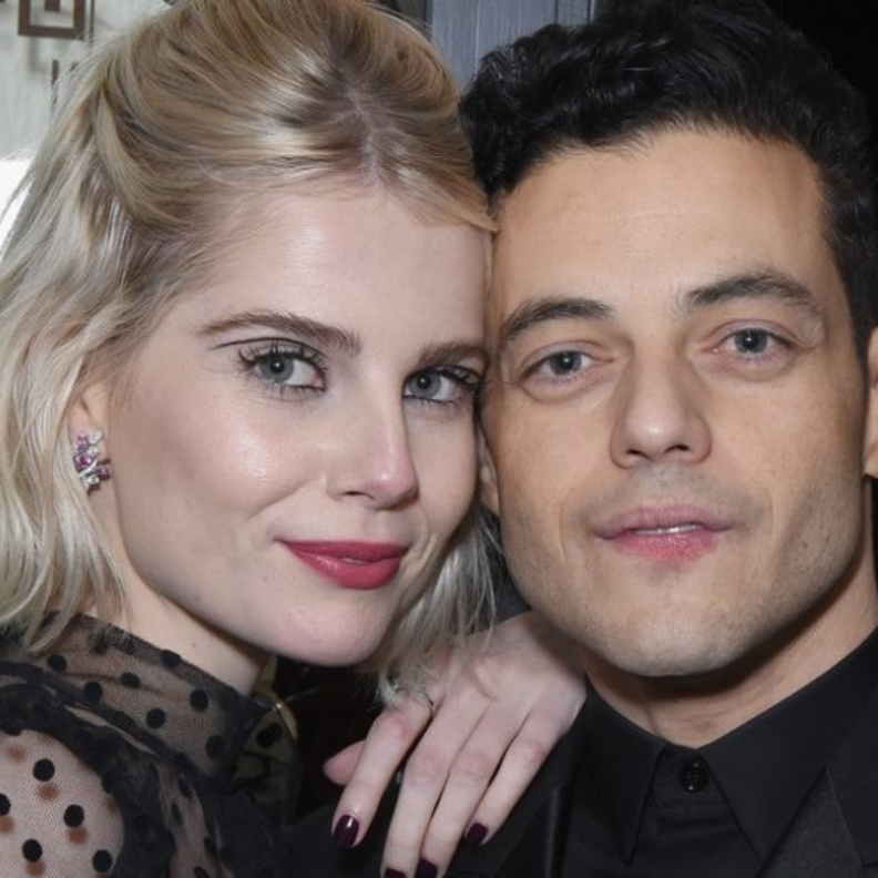 رامي مالك وصديقته