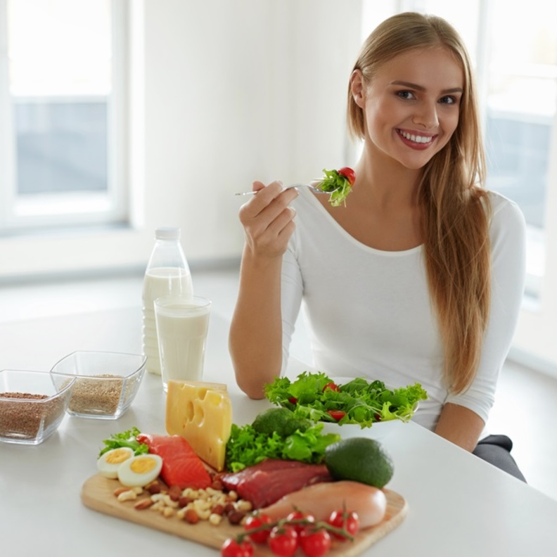 تناول الطعام باعتدال هو النظام الغذائي الصحي 