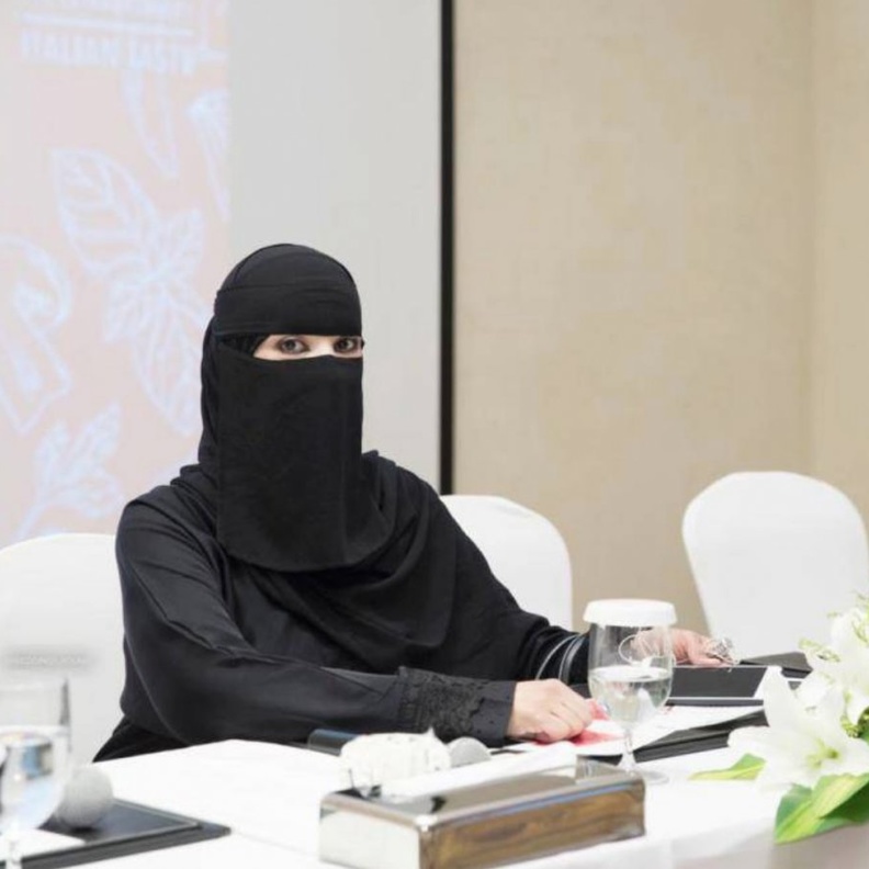  أول رئيسة جمعية إعلامية تعاونية في السعودية نورة الموسى
