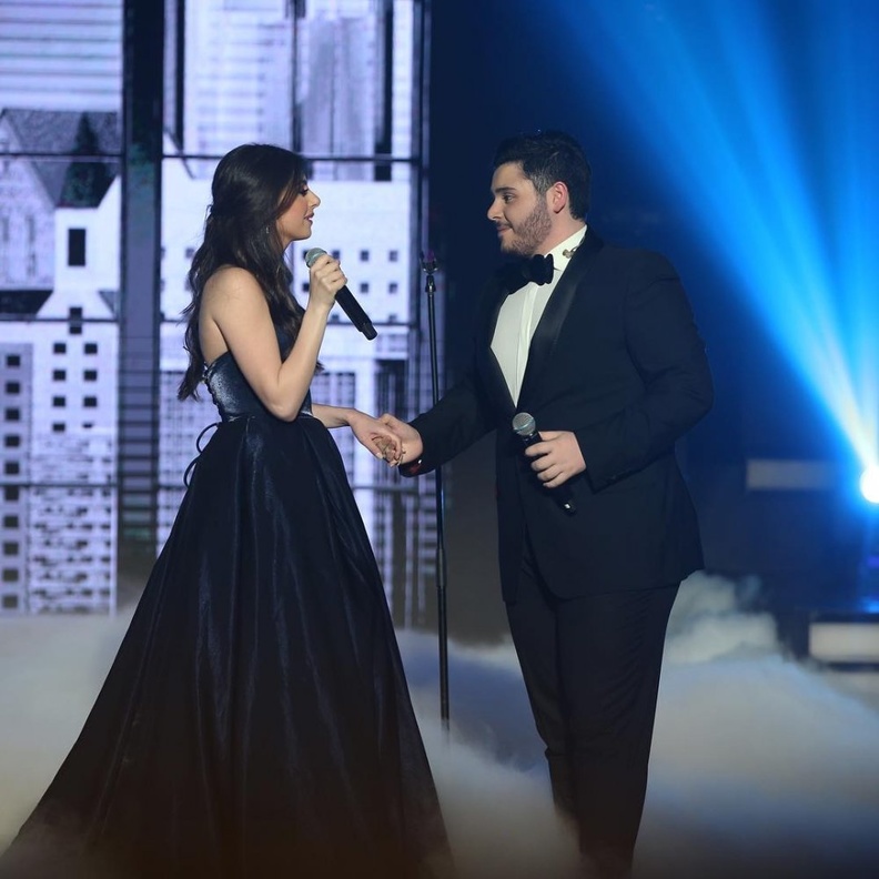 الوليد الحلاني وماريتا الحلاني 