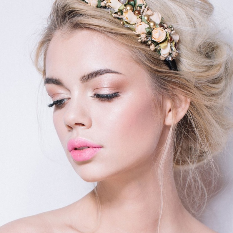 مكياج عيون يناسب العروس ذات البشرة البيضاء