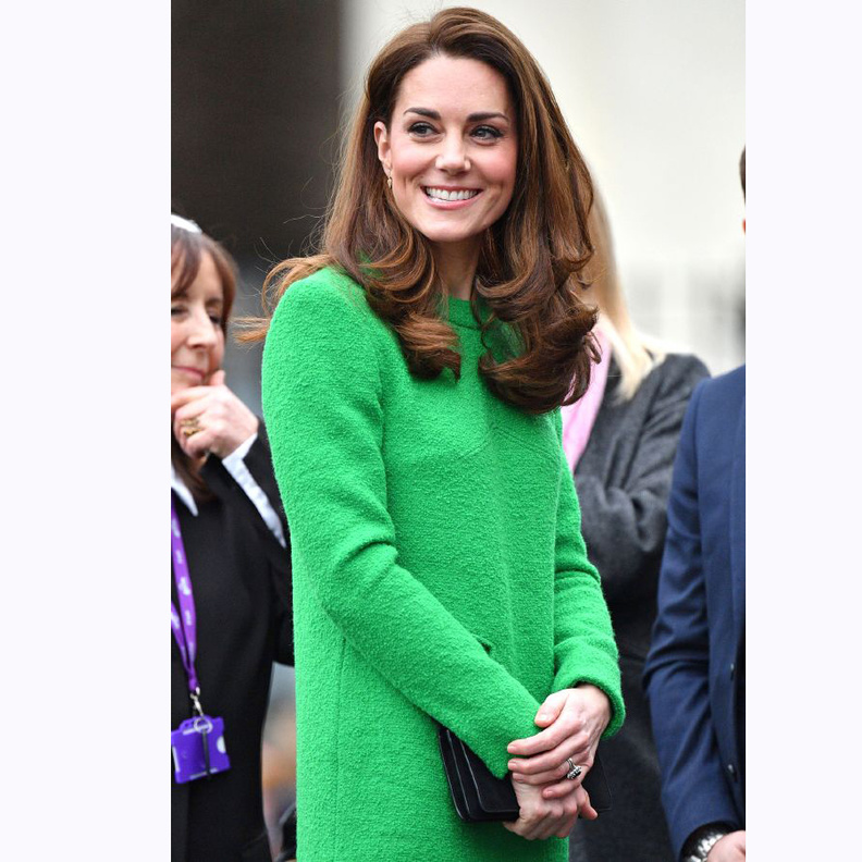 زارت كيت مدرسة شمالي لندن حيث التقت الأساتذة وتحدّثت إلى الطلاب