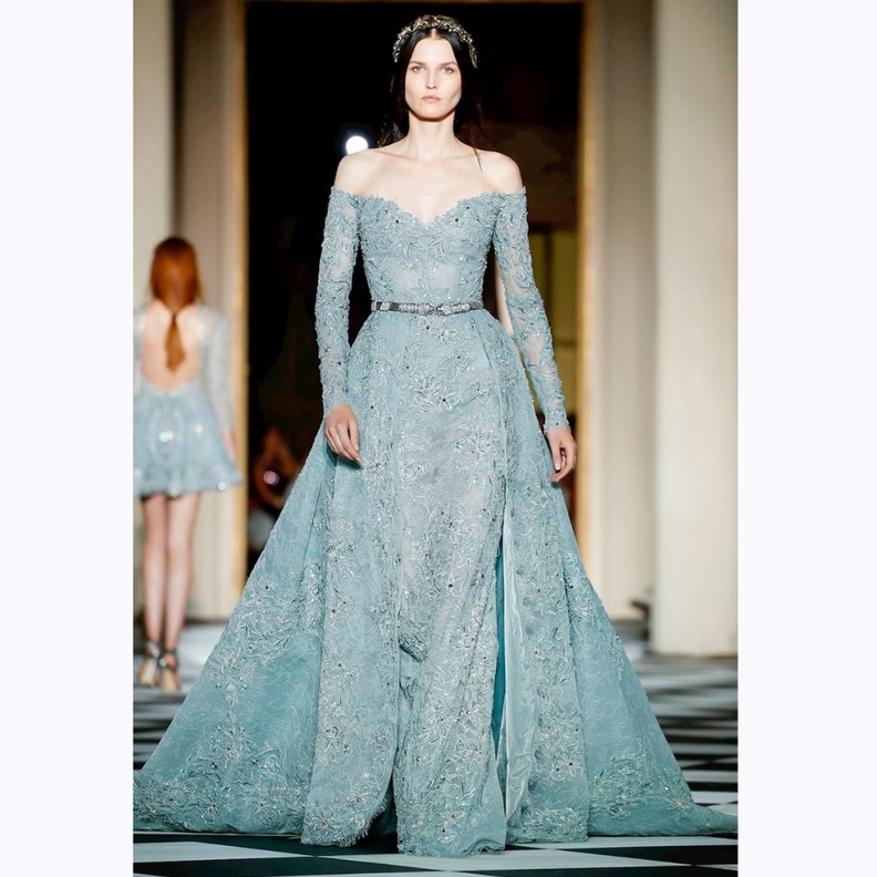  فساتين مطرزة